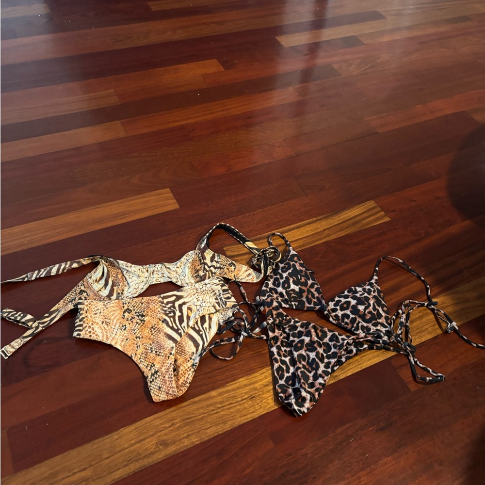 Kulani Kini and Shein Animal Print Bikini Bundle